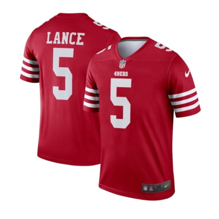 ÁO BẦU DỤC NIKE SAN FRACISCO 49ERS NAMESET LANCE #5 - ĐỎ “87NM-SAGH-8BF-00K”