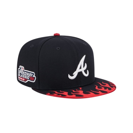 NÓN THỜI TRANG NEW ERA ATLANTA BRAVES CLASSIC - XANH NAVY “60760678”