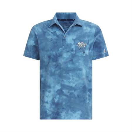 ÁO POLO ADIDAS NGẮN TAY PHỦ HỌA TIẾT PLAYGREEN - XANH “IN9046”