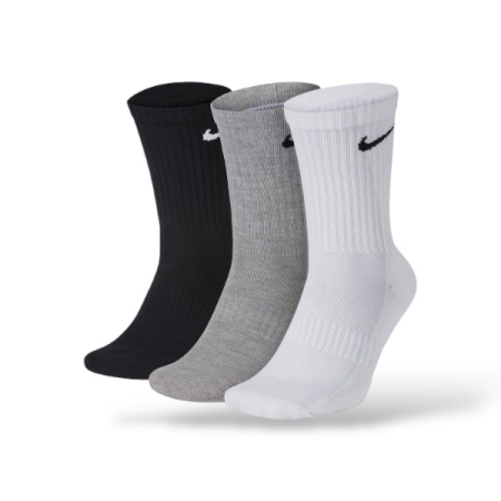 TẤT/VỚ NIKE EVERYDAY CUSHIONED TRAINING CREW SOCKS ( 3 PAIRS ) - 3 MÀU " SX7676-964 " TẤT/VỚ NIKE EVERYDAY CUSHIONED TRAINING CREW SOCKS ( 3 PAIRS ) - 3 MÀU " SX7676-964 "