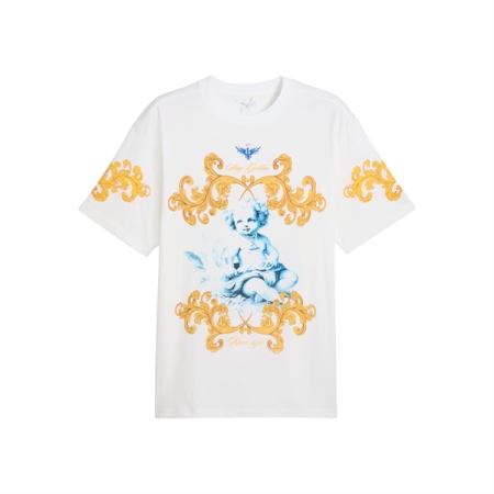 ÁO THUN THỜI TRANG PUMA MELO GOLDEN BASKETBALL - TRẮNG “630683-01”