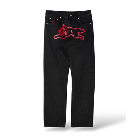 QUẦN JEAN BBC ICE CREAM ĐEN “ICD001”