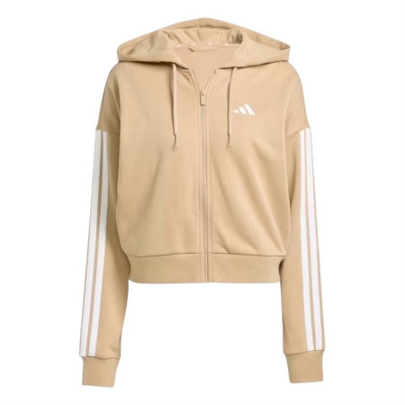 ÁO KHOÁC THỜI TRANG NỮ ADIDAS HOODIE ESSENTINALS - KEM “JY3133”
