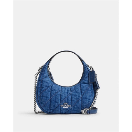 CARMEN MINI CROSSBODYBAG WITH QUILTING- BLUE “CAK89”