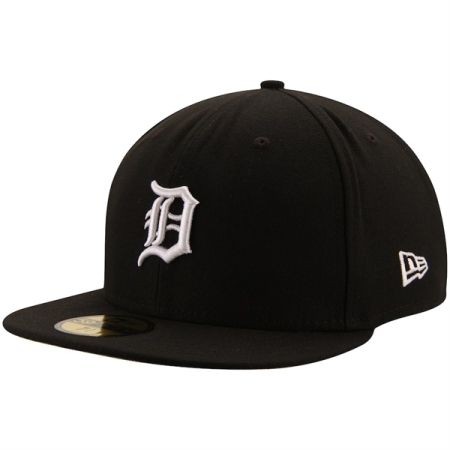 NÓN THỜI TRANG NEW ERA 59FIFTY FITTED DETROIT BASIC " ĐEN "