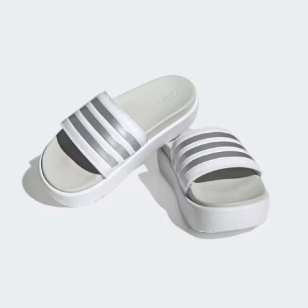 DÉP QUAI NGANG ADIDAS ADILETTE PLATFORM - TRẮNG “IE9703”