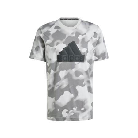 ÁO THUN THỜI TRANG ADIDAS PHỦ HỌA TIẾT BADGE OF SPORT FUTURE ICONS - XÁM “IV5201”