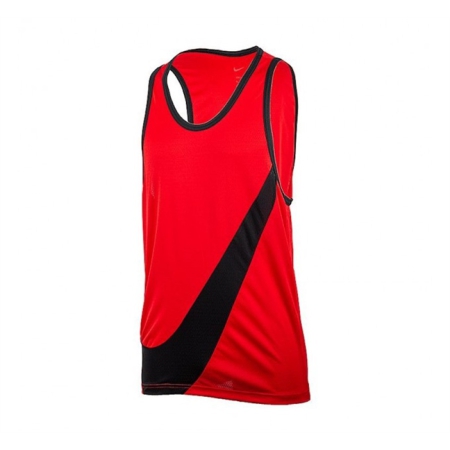 ÁO BÓNG RỔ NIKE DRI-FIT CROSSOVER - ĐỎ "DH7132-657"