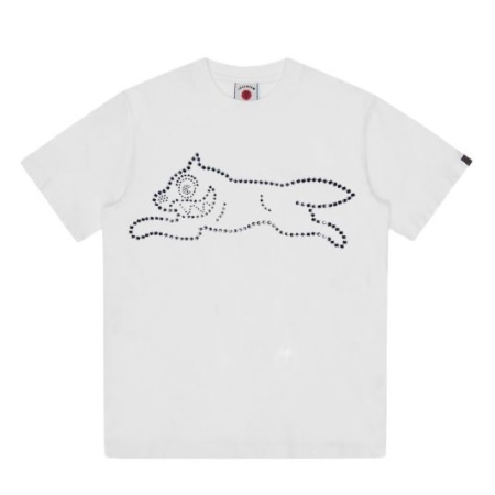 ÁO THỜI TRANG ICECREAM BBC CRYSTAL RUNNING DOG - TRẮNG