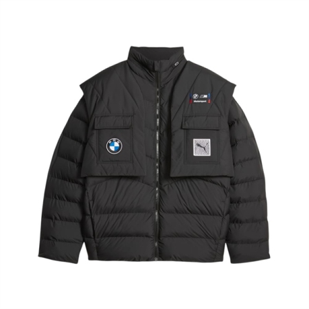 ÁO KHOÁC THỂ THAO PUMA BMW JAQUETA BMW M MOTORSPORT GARAGE CREW MASCULINA - ĐEN “621012-01”