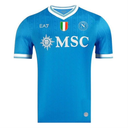 ÁO BÓNG ĐÁ CLB NAPOLI 25/26 SÂN NHÀ FAN VERSION - XANH "EASSCN26W01"