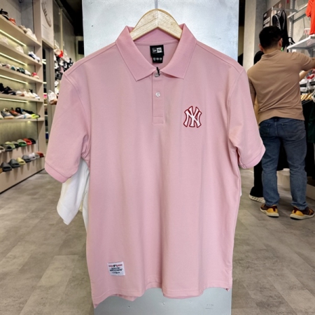 ÁO THUN NEW ERA POLO HỒNG YANKERS NY - UNISEX “16998756”