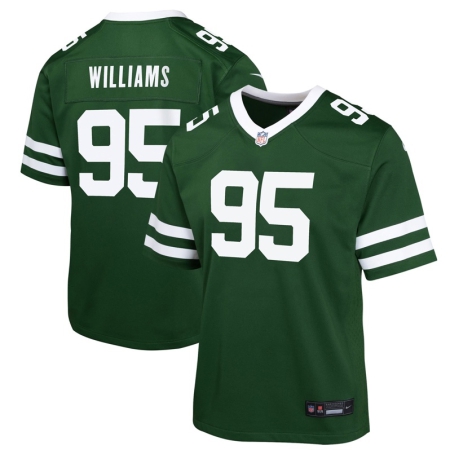 ÁO BẦU DỤC NIKE NEW YORK JETS NAMESET WILLIAMS #95 - XANH “67NM-03T6-72F-GTD”