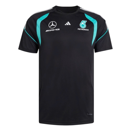 ÁO ĐẤU CÔNG THỨC 1 ADIDAS MERCEDES AMG PETRONAS FORMULA 1 TEAM - ĐEN "KE7256""