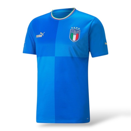 ÁO BÓNG ĐÁ PUMA ĐTQG Ý SÂN NHÀ 2022 FAN VERSION -XANH “765643 01”