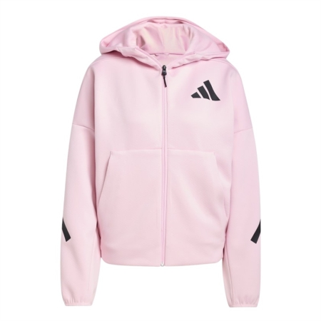 ÁO KHOÁC ADIDAS NỮ HOODIE ZIP Z.N.E - HỒNG - "JC5393"