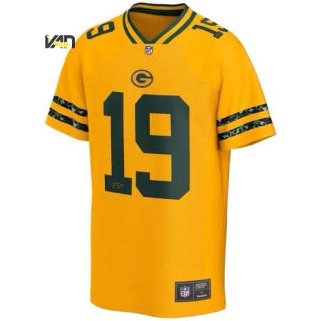ÁO BẦU DỤC GREEN BAY PACKERS NFL POLY MESH - VÀNG “007Q-04YM-7T-W40”