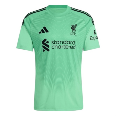 ÁO BÓNG ĐÁ ADIDAS CLB LIVERPOOL 25/26 SÂN NHÀ ( THỦ MÔN ) FAN VERSION “JZ4083”