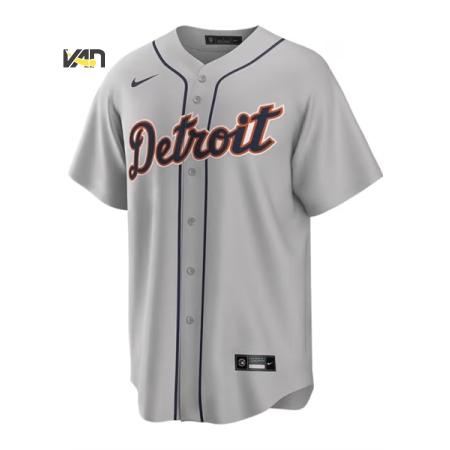 ÁO BÓNG CHÀY NIKE DETROIT XÁM “T770-DGG2”