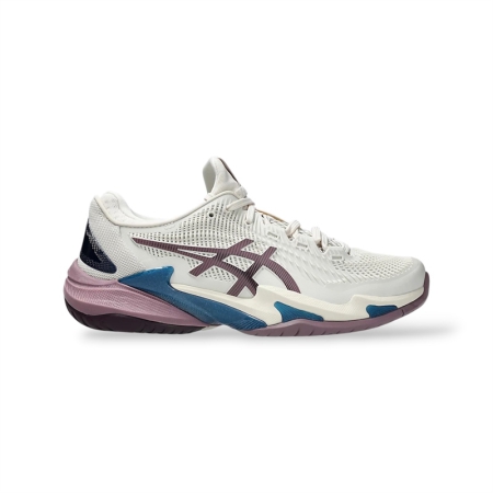 GIÀY TENNIS/PICKLEBALL ASICS FF3 SOFT OAT/DUSTY MAUVE - KEM “1042A220-250”