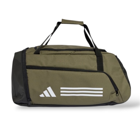 TÚI THỂ THAO ADIDAS 3 SỌC ESSENTIALS - XANH RÊU "IZ1918"