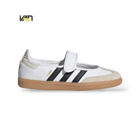 GIÀY THỜI TRANG NỮ ADIDAS SAMBA JANE - TRẮNG “JR7436”