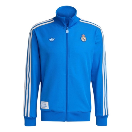 ÁO KHOÁC THỜI TRANG NAM ADIDAS REAL MADRID TERRACE ICONS - XANH “JN3058”