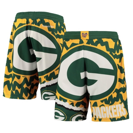 QUẦN SHORT NFL GREEN BAY PACKERS MITCHELL & NESS