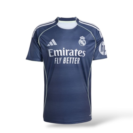 ÁO BÓNG ĐÁ ADIDAS REAL MADRID SÂN KHÁCH 25/26 FULL TAG - FAN VERSION - XANH “JJ4182”