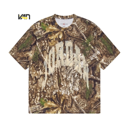 ÁO THUN THỜI TRANG NIKE JORDAN BROOKLYN REALTREE - XANH “HQ9020-133”