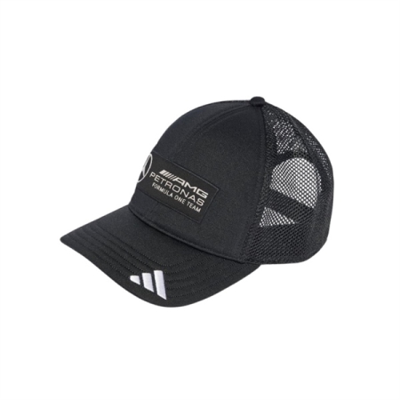 NÓN ADIDAS TRUCKER SNAPBACK CÓ LOGO MERCEDES - AMG PETRONAS FORMULA ONE TEAM - ĐEN “JX6449”