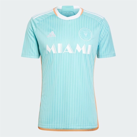 ÁO BÓNG ĐÁ ADIDAS INTER MIAMI SÂN KHÁCH 24 - SỐ 10 MESSI ”JE6078”