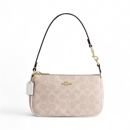 TÚI COACH NOLITA 19 IN SIGNATURE CANVAS - BEIGH "CW426-IMXDM"