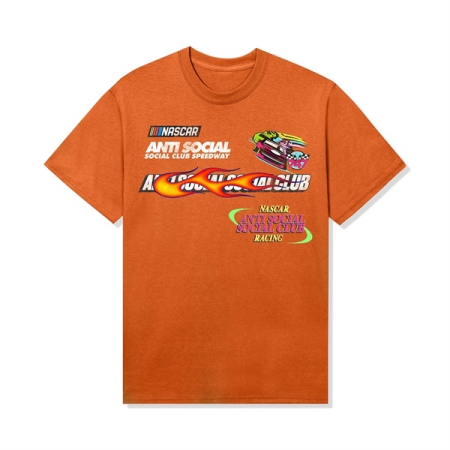 ÁO THỜI TRANG NAM ANTI SOCIAL SOCIAL CLUB X NASCAR - ORANGE DAYTONA