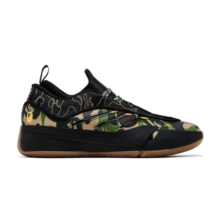 GIÀY ADIDAS DAME 9 X BAPE ‘BLACK GREEN’ -“JH6358”