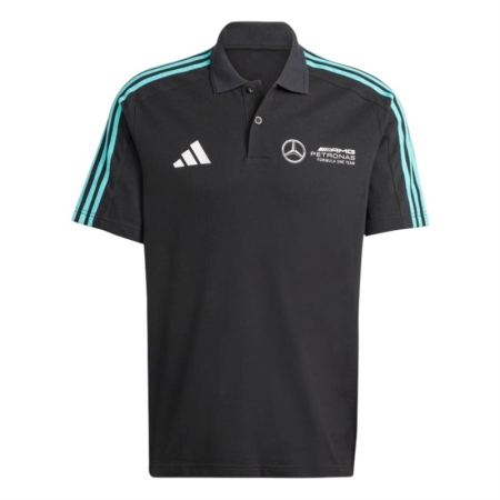 ÁO POLO ADIDAS MERCEDES - AMG PETRONAS FORMULA 1 TEAM DNA - ĐEN “JV5430”