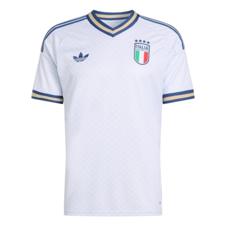 ÁO BÓNG ĐÁ ADIDAS ĐTQG Ý 2026 SÂN KHÁCH FAN VERSION - TRẮNG “KC8704”