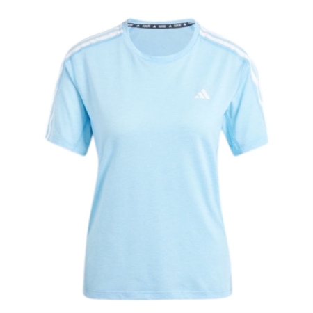 ÁO THUN ADIDAS CHẠY BỘ 3 SỌC OWN THE RUN - MÀU XANH DƯƠNG “ IK5020 “