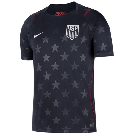 ÁO BÓNG ĐÁ NIKE ĐTQG MỸ SÂN KHÁCH 2026 FAN VERSION - ĐEN “IB5395-475”