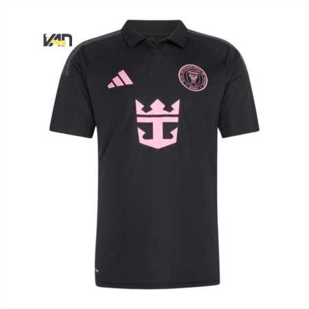 ÁO BÓNG ĐÁ ADIDAS CLB INTER MIAMI SÂN NHÀ 26/27 FAN VERSION - ĐEN "JL8487"