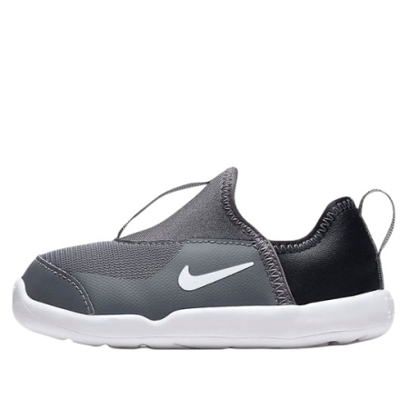 GIÀY THỜI TRANG TRẺ EM NIKE LIL SWOOSH XÁM ĐEN “AQ3113 002”