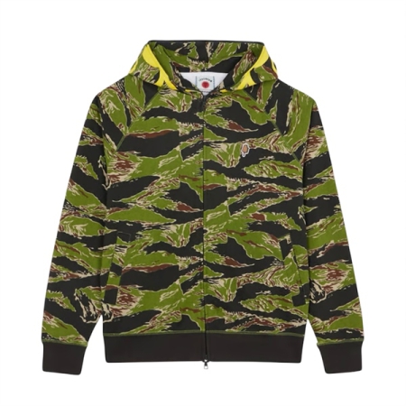 ÁO KHOÁC NAM ICECREAM BBC SMILE TIGER STRIPE FULL ZIP - CAMO