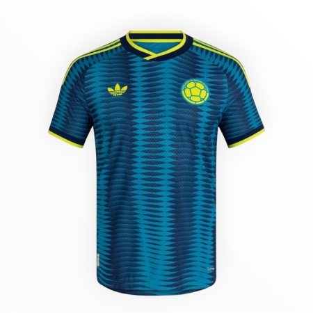 ÁO BÓNG ĐÁ ADIDAS ĐTQG COLUMBIA SÂN KHÁCH 2026 PLAYER VERSION - XANH “JL6973”