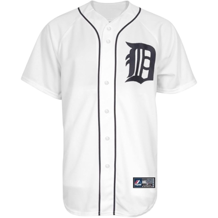 ÁO BÓNG CHÀY NIKE DETROIT TIGERS - TRẮNG - “T770 - DGW1