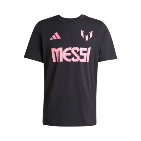 ÁO THUN ADIDAS GRAPHIC MESSI KÈM TÊN VÀ SỐ ÁO - ĐEN “JM3551”