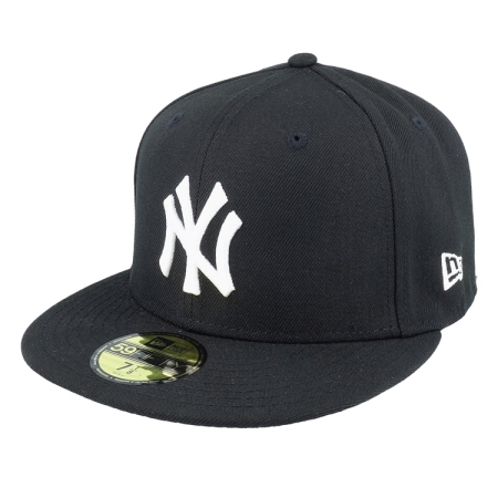 NÓN THỜI TRSNG NEW ERA 59FIFTY FITTED NY BASIC - SIZE 7 3/8 " ĐEN "