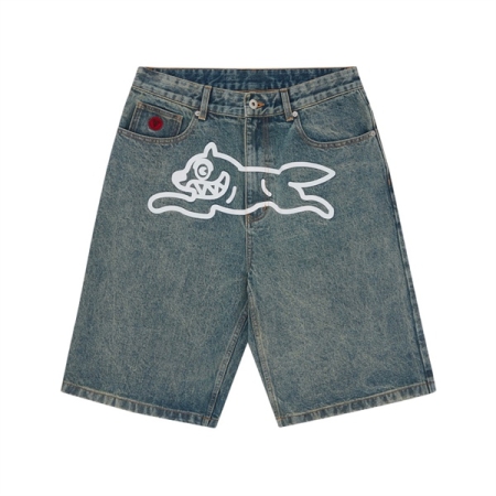 QUẦN NGẮN NAM ICECREAM BBC RUNNING DOG DENIM - VINTAGE WASH