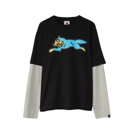 ÁO THUN THỜI TRANG ICECREAM RUNNING DOG LAYERED T-SHIRT “IC25138”