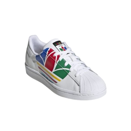 GIÀY THỜI TRANG ADIDAS SUPERSTAR PURE J 'COLORFUL TREFOIL "FW4005"