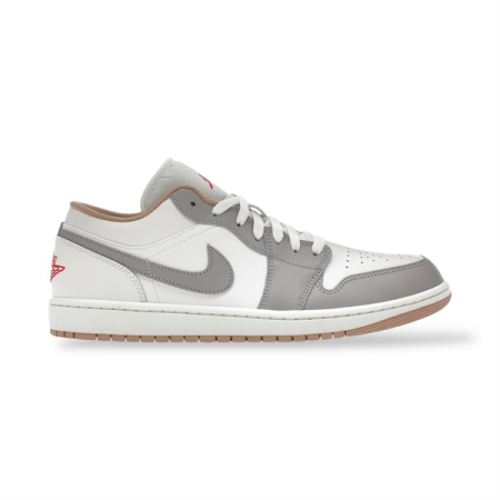 GIÀY THỜI TRANG NIKE AIR JORDAN 1 RED COLLEGE GREY - XÁM “553558-169”